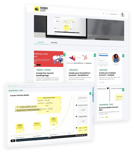 Platform screenshots
